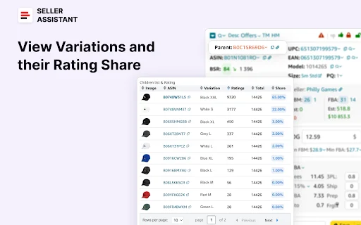 Seller Assistant: Pinakamahusay na Amazon Product Research Tool - Screenshot 8