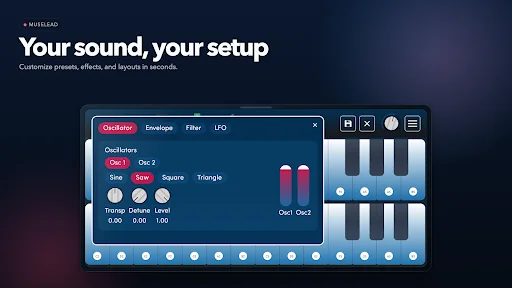 I-download ang MuseLead Synthesizer: MPE MIDI Controller sa Android - Screenshot 4