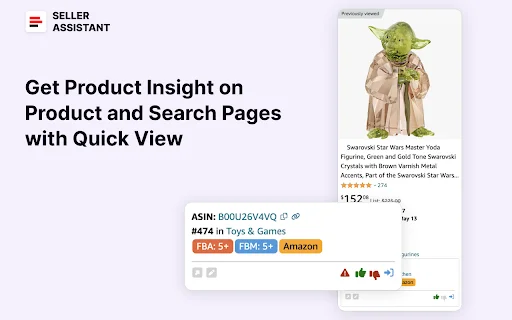 Seller Assistant: Pinakamahusay na Amazon Product Research Tool - Screenshot 9