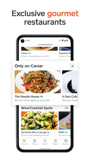 I-download ang Caviar App: Order ng Pagkain nang Mabilis at Madali - Screenshot 5