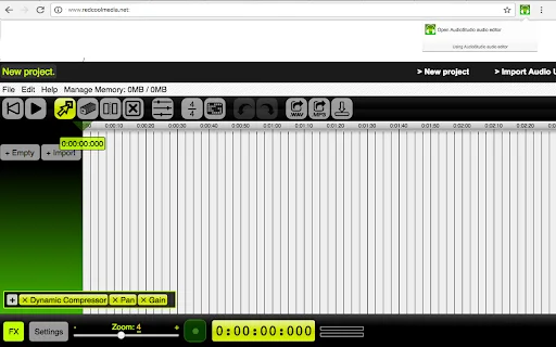 I-download ang AudioStudio: Libreng Audio at Music Editor Online - Screenshot 3