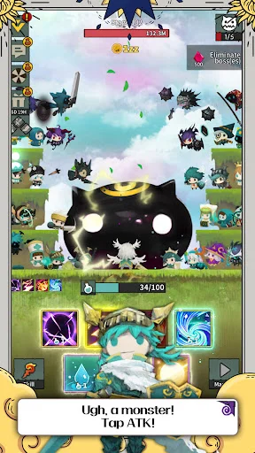 I-download ang Tap Dragon: Little Knight Luna – Idle RPG Free - Screenshot 12