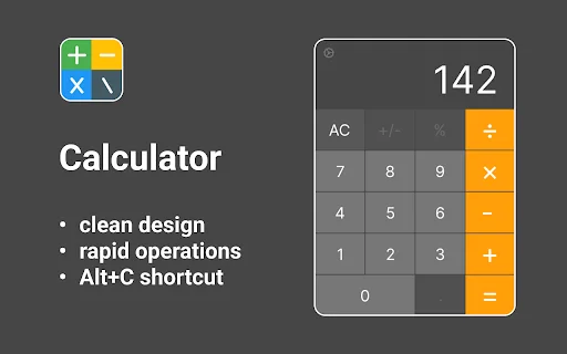 I-download ang Calculator App – Mabilis at Libreng Chrome Extension - Screenshot 1