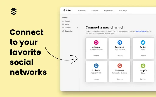 I-download ang Buffer: Pinakamadaling Social Media Scheduler - Screenshot 1
