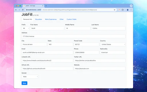 Download Autofill Smartly – JobFill: Auto-apply sa Trabaho - Screenshot 1